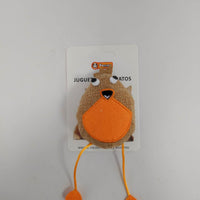 HKM-0383549 Linen Bird Doll - Handcrafted Decorative Toy for Kids and Nurseries