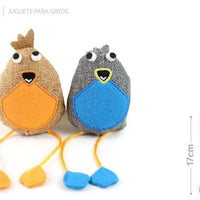 HKM-0383549 Linen Bird Doll - Handcrafted Decorative Toy for Kids and Nurseries