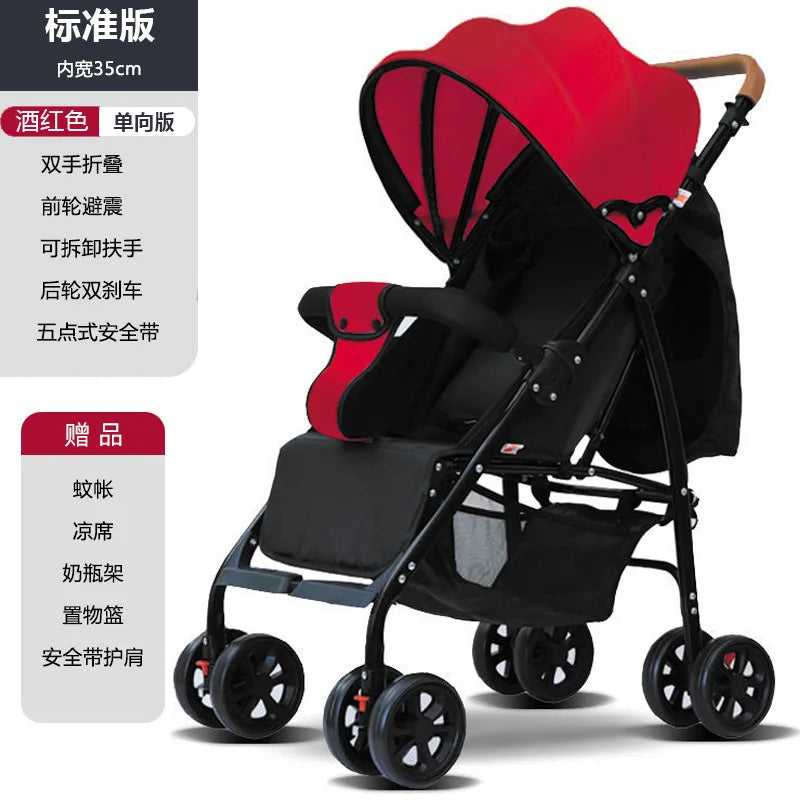 HKM-038355 Luxury 3 in 1 Twin Baby Stroller for Travel with Versatile Features
