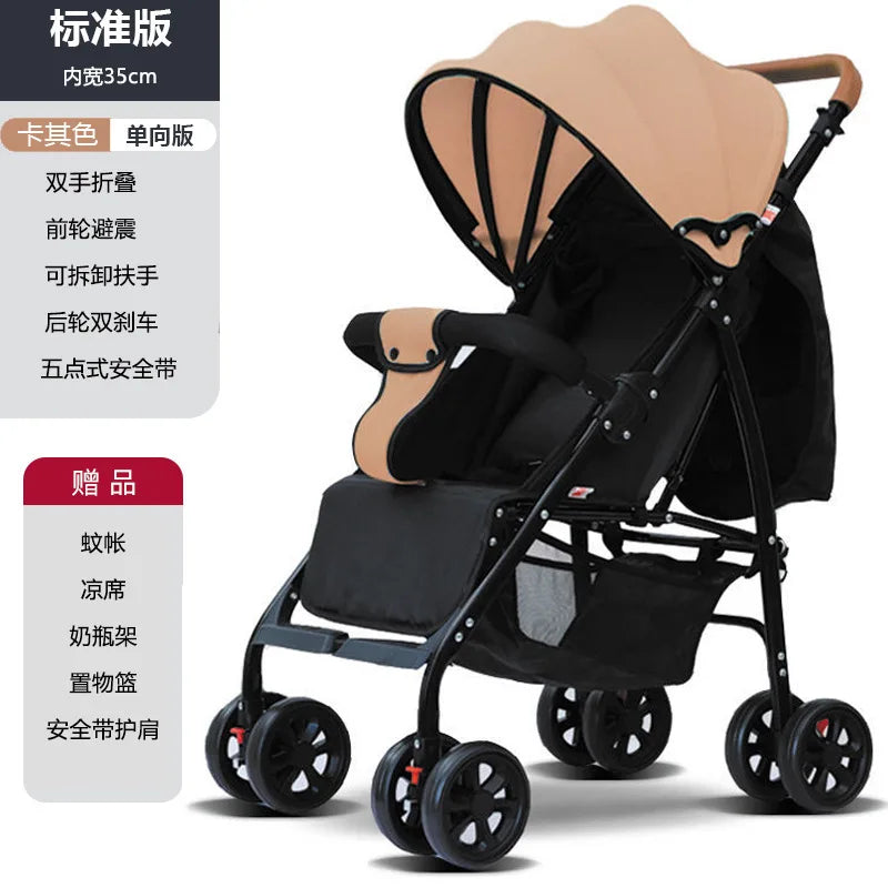 HKM-038355 Luxury 3 in 1 Twin Baby Stroller for Travel with Versatile Features