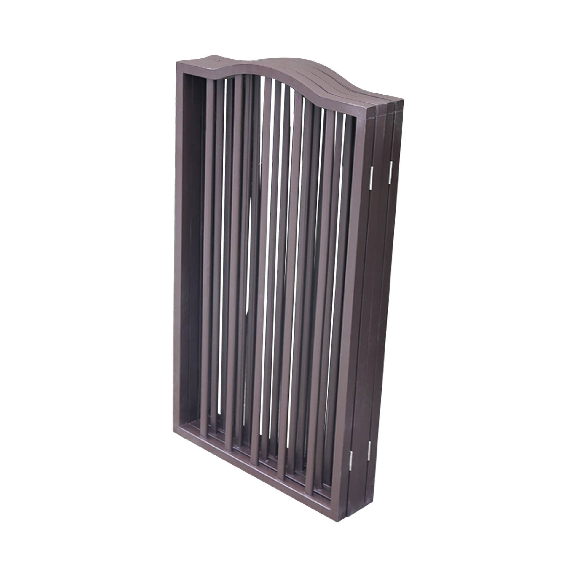 HKM-0384317 Folding Wooden Pet Gate for Doorways and Stairs - Stylish and Easy to Store