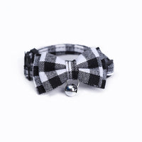 HKM-0384701 Charming Bow Knot Pet Collar with Bell for Cats and Small Dogs - Stylish and Soft Velvet Design