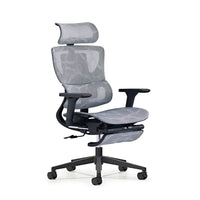 HKM-038611 Ergonomic High Back Mesh Office Chair with Adjustable Footrest