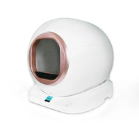 HKM-038611 Extra Large 65L Smart Cat Litter Box with Ion Purification and Easy Clean Features