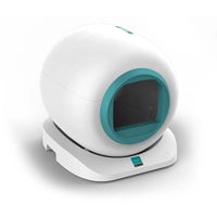 HKM-038611 Extra Large 65L Smart Cat Litter Box with Ion Purification and Easy Clean Features