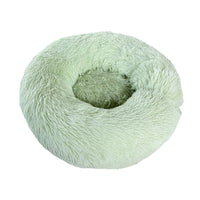 HKM-0386749 Plush Round Pet Bed for Comfort and Support - Soft, Thick, and Cozy Design