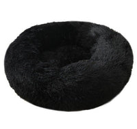 HKM-0386749 Plush Round Pet Bed for Comfort and Support - Soft, Thick, and Cozy Design