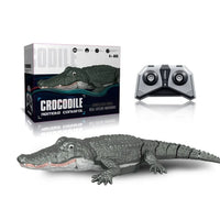 HKM-038739 Remote Control Swimming Crocodile Toy - 2.4G Radio Control for Kids, Ages 6 and Up, Indoor-Outdoor Fun