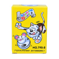HKM-0388669 Beige and Pink Automatic Food Leakage Pet Toy – 7x5cm ABS Material