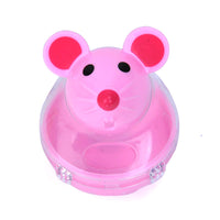 HKM-0388669 Beige and Pink Automatic Food Leakage Pet Toy – 7x5cm ABS Material