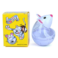 HKM-0388669 Beige and Pink Automatic Food Leakage Pet Toy – 7x5cm ABS Material