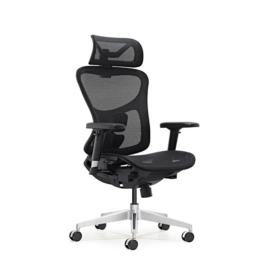 HKM-038931 Ergonomic Swivel Office Chair with 3D Function Armrests and Mesh Back for Comfortable Seating