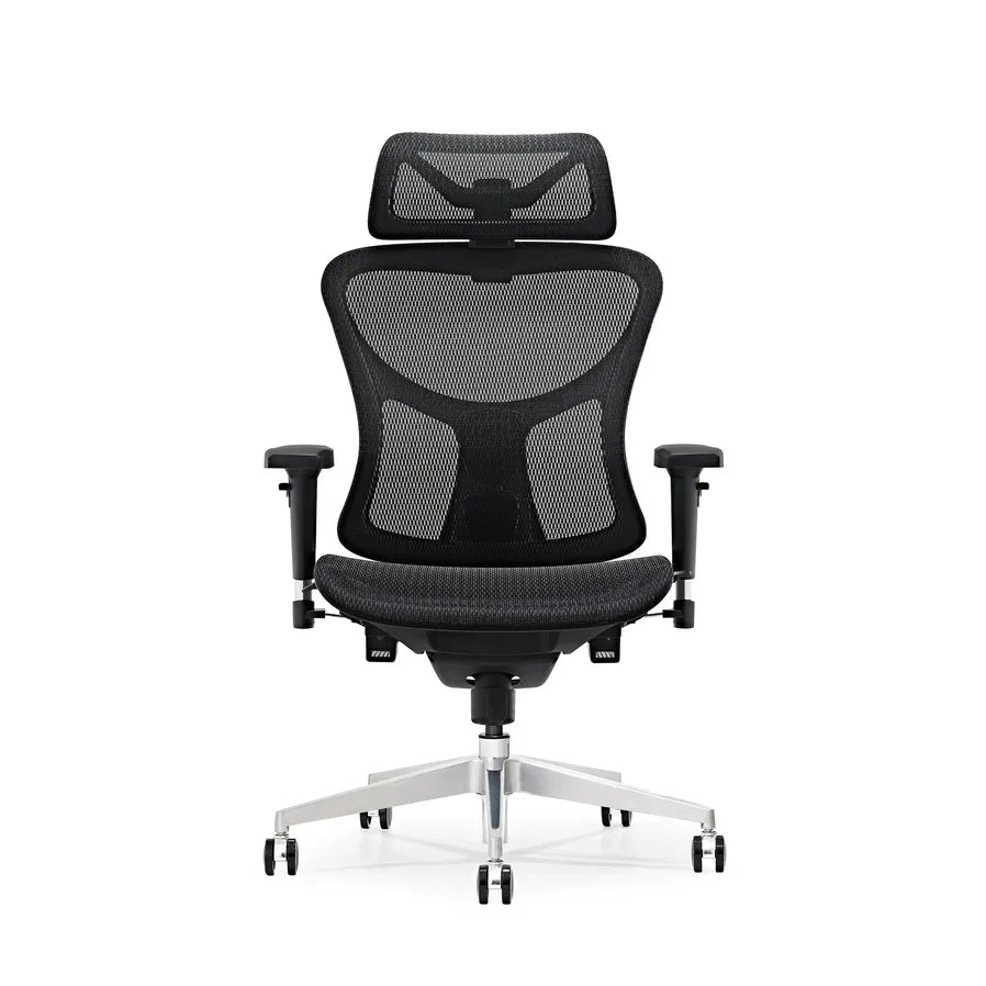 HKM-038931 Ergonomic Swivel Office Chair with 3D Function Armrests and Mesh Back for Comfortable Seating
