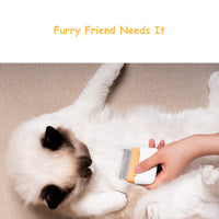 HKM-0389949 Double-Sided Grooming Comb for Cats and Dogs - Deshedding Brush for Short and Long Haired Pets