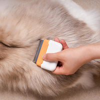 HKM-0389949 Double-Sided Grooming Comb for Cats and Dogs - Deshedding Brush for Short and Long Haired Pets