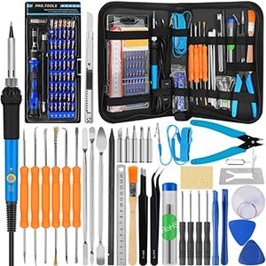 HKM-038995 Multifunctional Screwdriver and Soldering Tool Kit for Electronics Repair