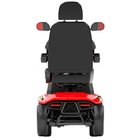 HKM-039187 Durable 4-Wheel Electric Mobility Scooter with 950W Motor, Max Load 150KG, 40KM Range, Red