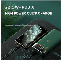 HKM-039379 20000mAh Power Bank with 22.5W Fast Charging and 15W Wireless Charging - Multi-Port Output