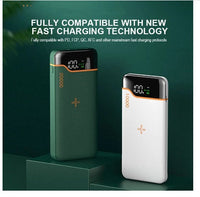 HKM-039379 20000mAh Power Bank with 22.5W Fast Charging and 15W Wireless Charging - Multi-Port Output