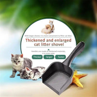 HKM-0393917 Durable Cat Litter Scoop with Comfortable Handle for Easy Cleaning and Storage