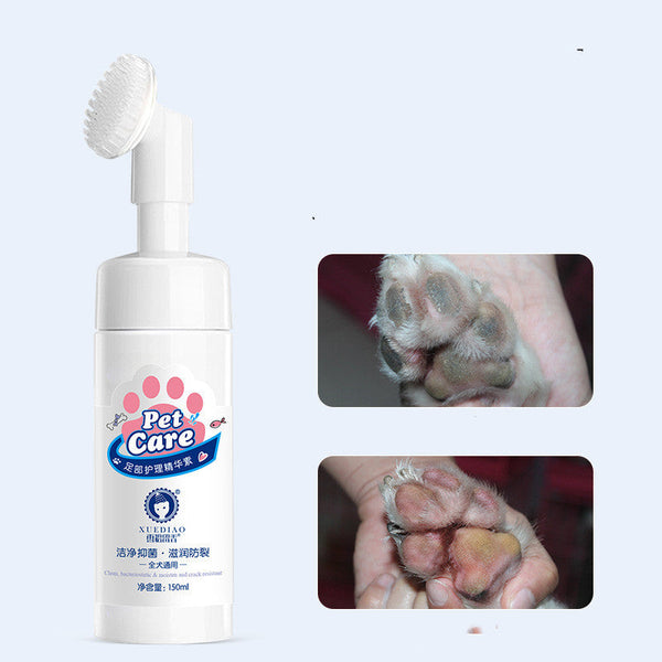 HKM-0394045 Pet Foot Cleaning Foam - 150ML Coconut Oil & Oat Extract Daily Care for Dogs and Cats