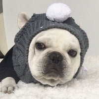 HKM-0394813 Casual Acrylic Dog Hat for All Seasons - One Size Fits Most