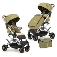 HKM-039507 Lightweight One-Hand Foldable Baby Stroller with Modern Design and Easy Maneuverability