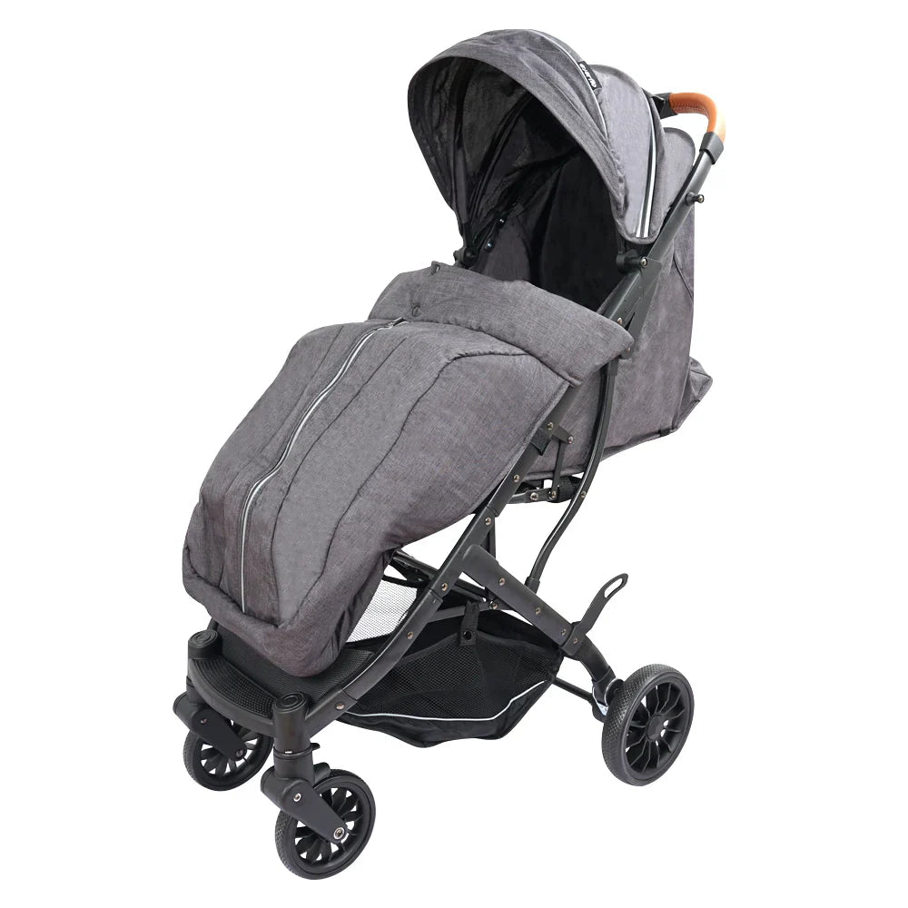 HKM-039507 Lightweight One-Hand Foldable Baby Stroller with Modern Design and Easy Maneuverability