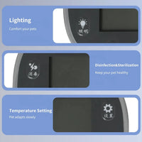 HKM-039571 Eco-Friendly 55L 800W Pet Grooming Dryer Box for Cats, Rabbits, and Small Dogs, Indoor Use