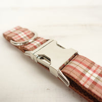 HKM-0396221 Plaid Design Dog Ring in Durable Polyester Material