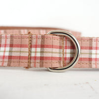HKM-0396221 Plaid Design Dog Ring in Durable Polyester Material