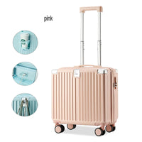 HKM-039699 Custom 18-Inch ABS Trolley Suitcase for Kids with Spinner Caster Feature