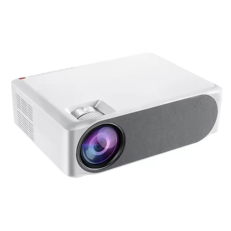HKM-039827 1080P Full HD Multimedia Projector for Outdoor and Business Use, 4K Smart Beamer