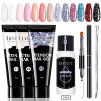 HKM-039955 Nail Extension Gel Kit - 15ml with UV/LED Curing for Durable Nails
