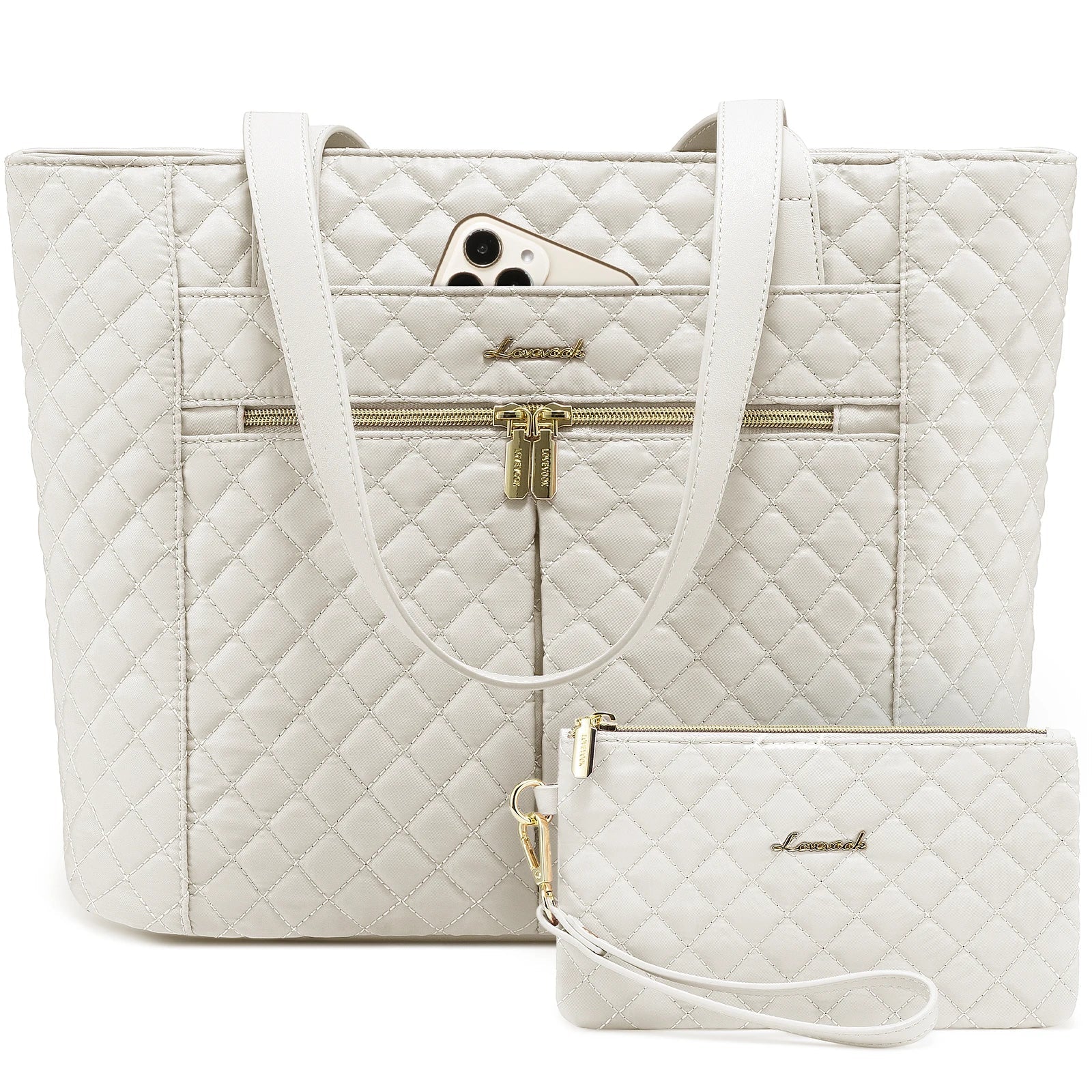 HKM-040019 Luxury Women's Laptop Backpack for 15.6-17.3 Inch Laptops - Stylish College and Travel Bag