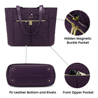 HKM-040019 Luxury Women's Laptop Backpack for 15.6-17.3 Inch Laptops - Stylish College and Travel Bag