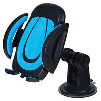 HKM-040019 U-Shaped Suction Cup Mobile Phone Holder for Car and Desk, ABS Material, Adjustable Clamp arm, Suitable for All Mobile Devices