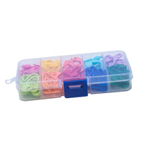 HKM-040147 Knitting and Crochet Tool Set with 120 Pieces for Easy Stitch Marking and Organization