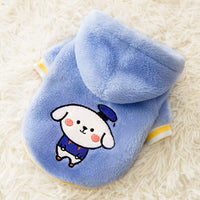 HKM-0402365 Cozy Velvet Carrot Backpack Dog Apparel for Autumn and Winter