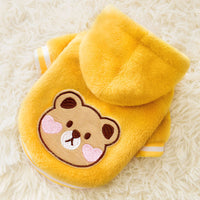 HKM-0402365 Cozy Velvet Carrot Backpack Dog Apparel for Autumn and Winter
