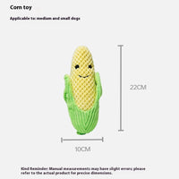 HKM-0402621 Dog Molar Teeth Cleaning Broccoli Plush Toy - Sound Interactive Pet Chew Toy
