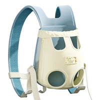 HKM-0403261 Breathable Adjustable Pet Carrier Backpack for Small Dogs and Cats - Lightweight Travel Pack for Outdoor Use