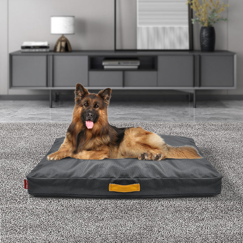 HKM-0404029 Sponge Pet House Bed - Dark Gray, Scratch-Resistant & Non-Slip, Multiple Sizes