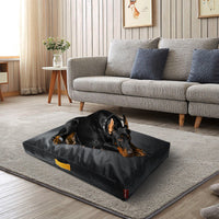 HKM-0404029 Sponge Pet House Bed - Dark Gray, Scratch-Resistant & Non-Slip, Multiple Sizes