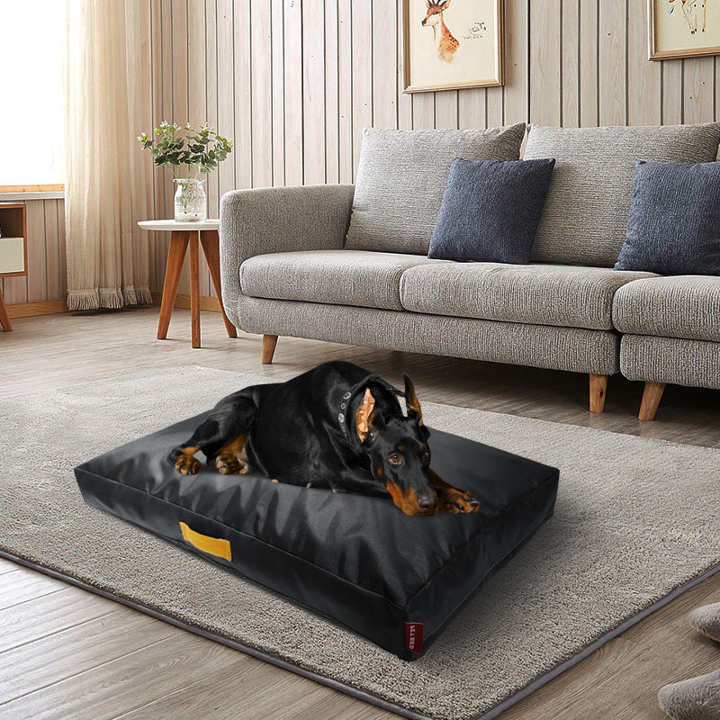 HKM-0404029 Sponge Pet House Bed - Dark Gray, Scratch-Resistant & Non-Slip, Multiple Sizes