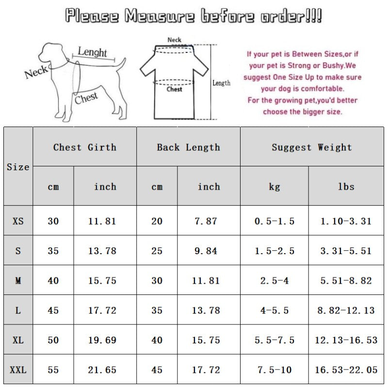 HKM-0404541 Warm Fleece Dog Coat with Santa Design for Small Breeds and Puppies