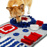 HKM-0404797 Pet Sniffing Pad Blanket for Interactive Smelling Training and Slow Feeding