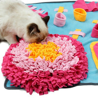 HKM-0404797 Pet Sniffing Pad Blanket for Interactive Smelling Training and Slow Feeding