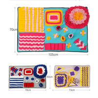 HKM-0404797 Pet Sniffing Pad Blanket for Interactive Smelling Training and Slow Feeding