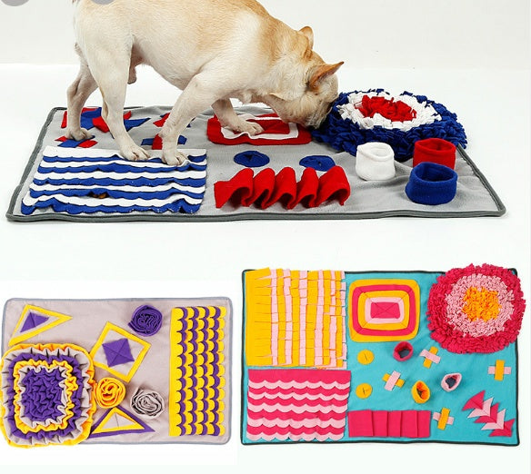 HKM-0404797 Pet Sniffing Pad Blanket for Interactive Smelling Training and Slow Feeding